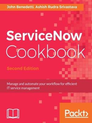 cover image of ServiceNow Cookbook